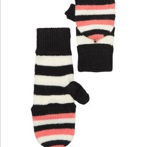 Kate Spade Heritage Stripe Pop Top Gloves